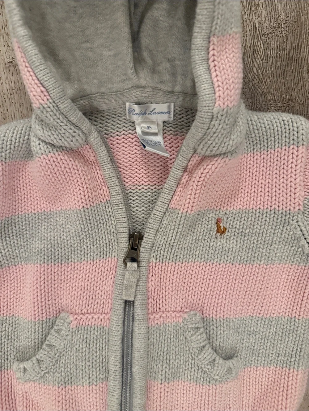 Ralph Lauren knit hooded